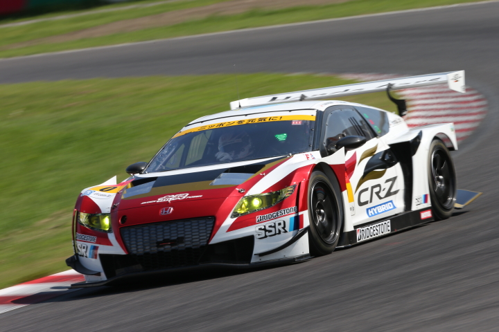 ノックアウト予選Q1: 中山友貴（MUGEN CR-Z GT）