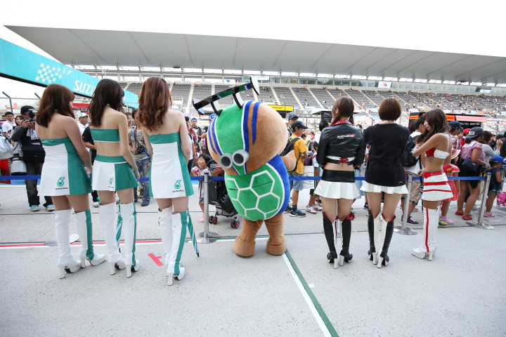 キッズウォーク: レースクイーン