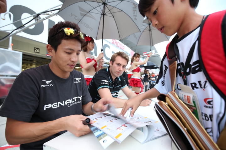 キッズウォーク: 平中克幸（GAINER DIXCEL SLS）