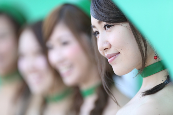 ピットウォーク: レースクイーン