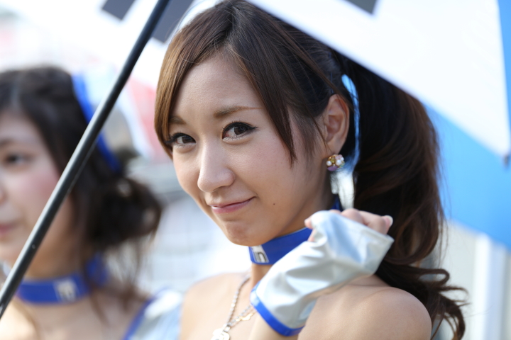 ピットウォーク: レースクイーン