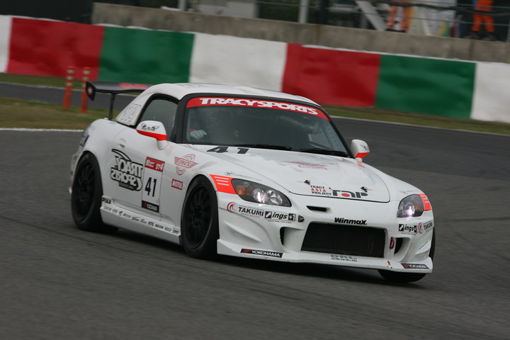 フリー走行: ST-4クラス2位は植松忠雄／藤田竜樹／寺西玲央組（UEMATSU x TRACY SPORTS ings S2000）