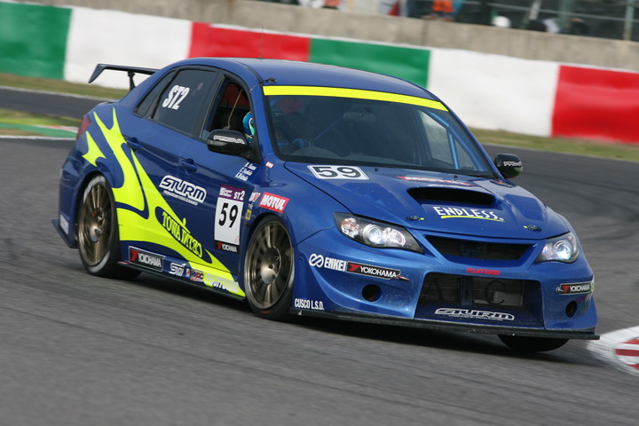 フリー走行: ST-2クラストップタイムは大澤学／吉田寿博／松田晃司組（STURM・MOTUL・ED インプレッサ）
