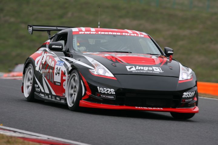 ST-3クラスポールポジションは藤波清斗／松原怜史組（asset ings Z34）