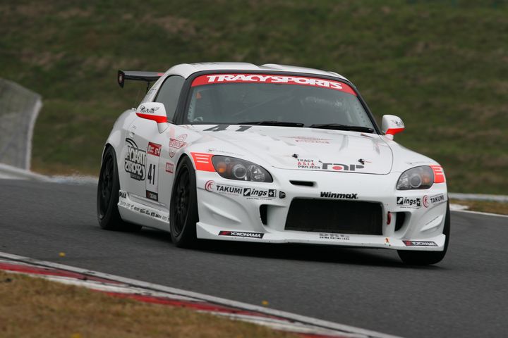 ST-4クラスポールポジションは植松忠雄／藤田竜樹／寺西玲央組（UEMATSU x TRACY SPORTS ings S2000）