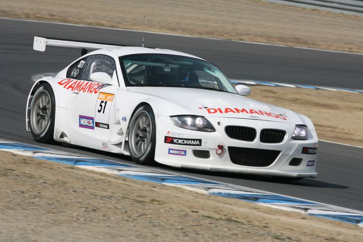 ST-1クラスポールポジションは坂本祐也 ／池田大祐／石原将光組（Diamango BMW Z4）