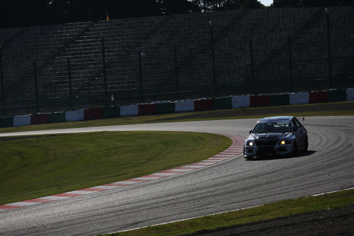 STEL占有走行1回目: 成澤正人／下垣和也／堀田誠組（ST-2: RSオガワADVANランサーⅡ）