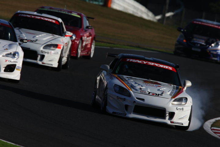 STEL占有走行3回目: 長谷川伸司／吉田靖之／伊藤毅組（ST-4: 車買取りHERO'S TRACY SPORTS ings S2000）