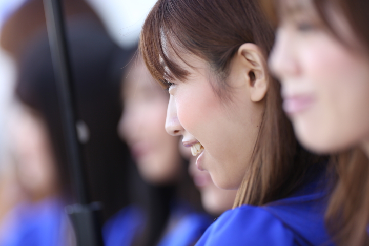 ピットウォーク: レースクイーン