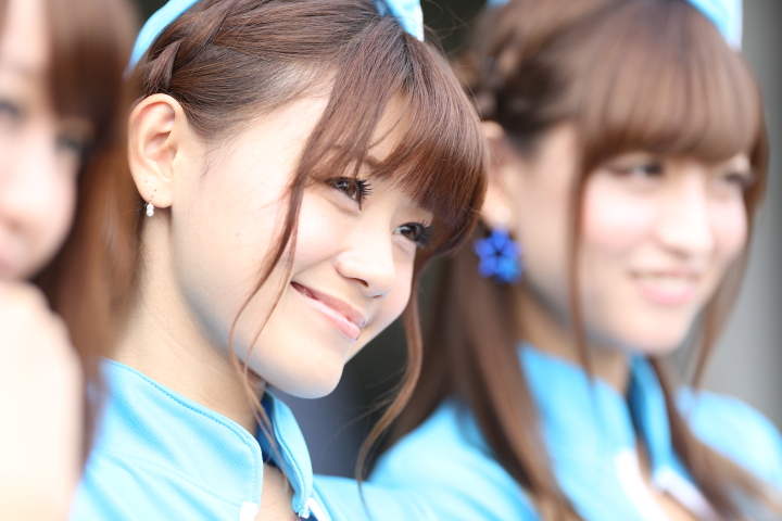 ピットウォーク: レースクイーン