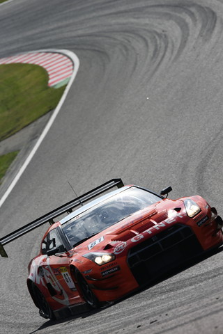 グループ1決勝レース: 星野一樹／尾本直史／青木孝行組（ST-X: GTNET ADVAN NISSAN GT-R）