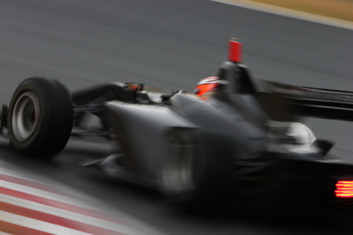 ファン感謝デー公開テスト: ジェームス・ロシター（KONDO RACING）