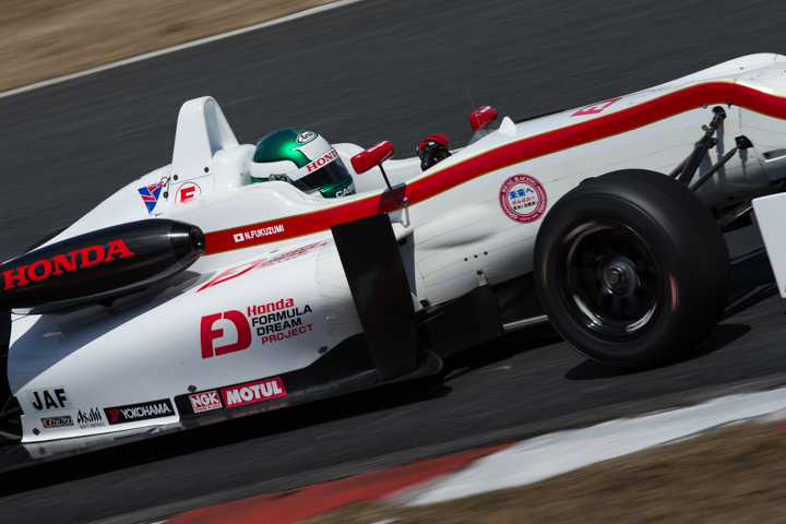合同テスト岡山: 福住仁嶺（HFDP RACING F312）