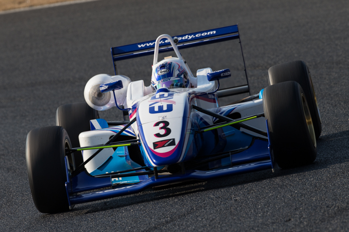 合同テスト岡山: 三浦愛（EXEDY RACING F307）