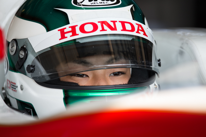 合同テスト岡山: 福住仁嶺（HFDP RACING F312）