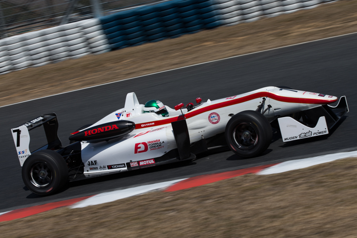 合同テスト岡山: 福住仁嶺（HFDP RACING F312）