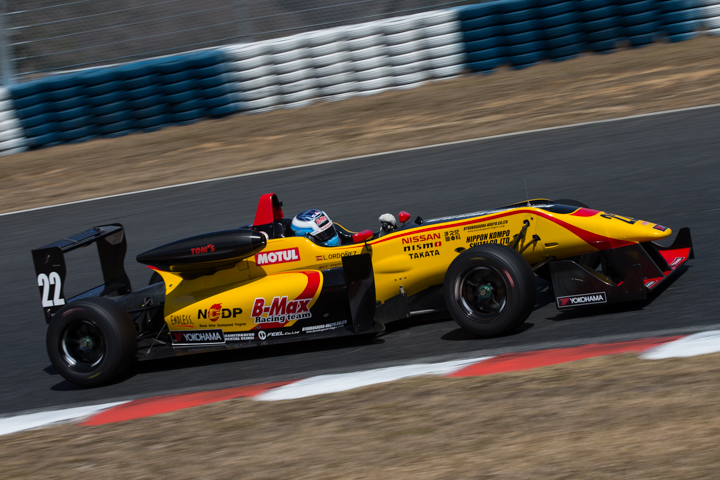 合同テスト岡山: ルーカス・オルドネス（B-MAX NDDP F3）