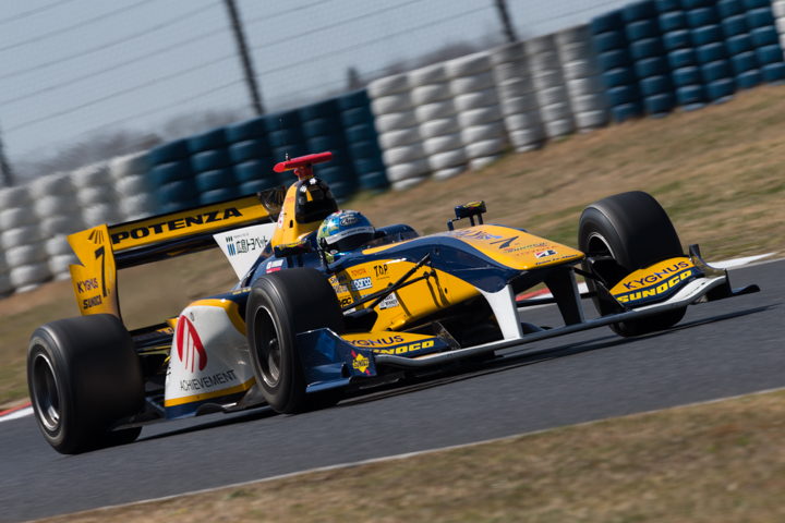 第2回公式合同テスト岡山:  平川亮（KYGNUS SUNOCO Team LeMans/TOYOTA RI4A）