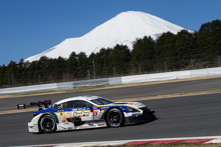 メーカーテスト富士: GT500クラストップタイムはアンドレア・カルダレッリ／平川亮組のKeePer TOM'S RC F