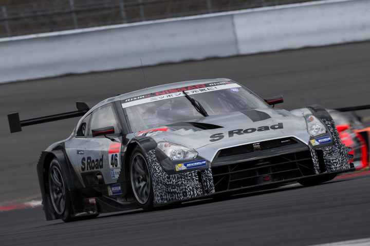 メーカーテスト富士: GT500クラス10位は本山哲／柳田真孝組のS Road MOLA GT-R