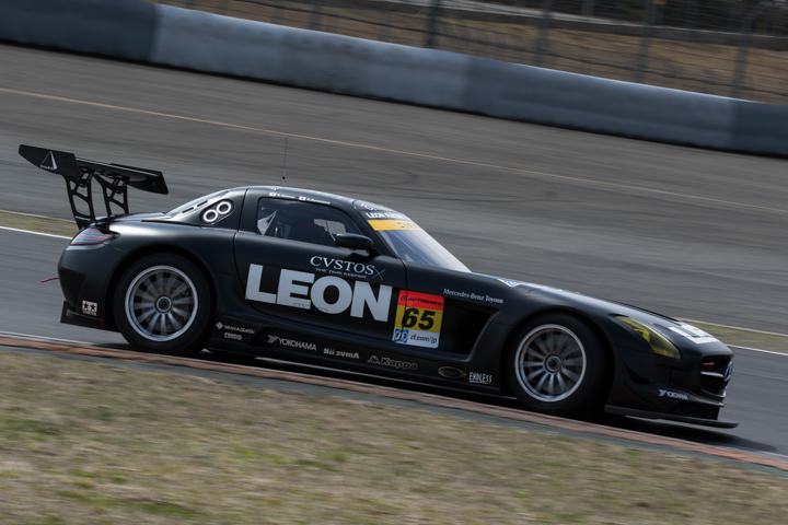 メーカーテスト富士: GT300クラス3位は黒澤治樹／蒲生尚弥組のLEON SLS