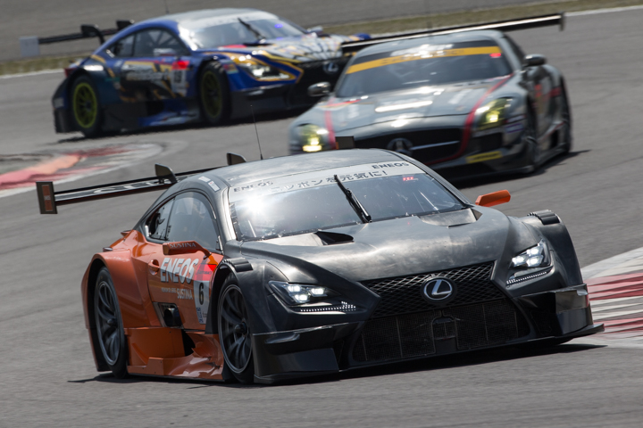 メーカーテスト富士: GT500クラス3位は大嶋和也／国本雄資組のENEOS SUSTINA RC F