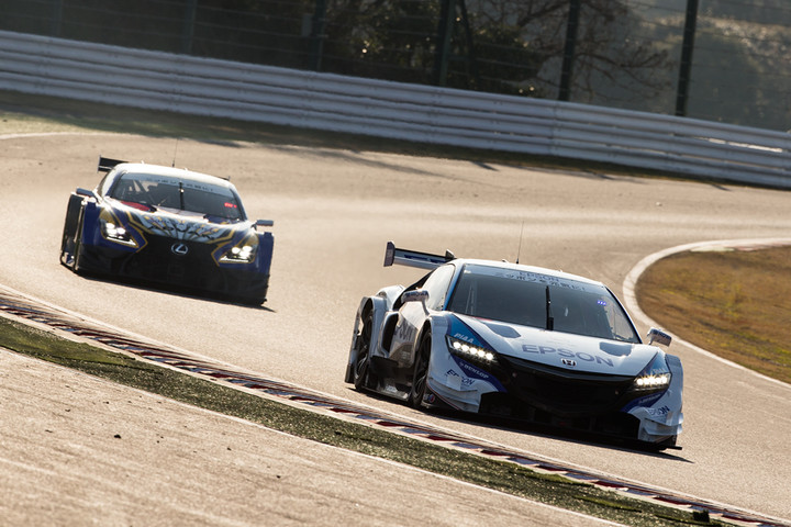 メーカーテスト: Epson NSX CONCEPT-GT ＆ WedsSport ADVAN RC F