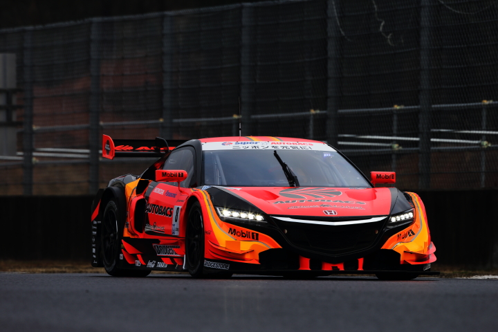 岡山ファン感謝デー公式テスト1回目: 松浦孝亮／野尻智紀組（ARTA NSX CONCEPT-GT）
