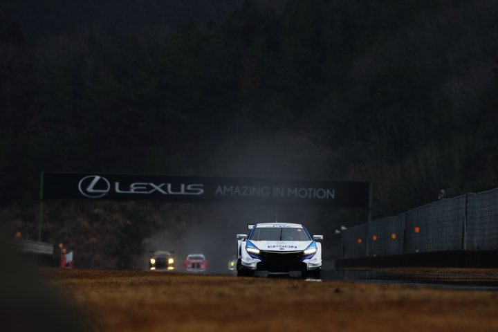 岡山ファン感謝デー公式テスト1回目: 中嶋大祐／ベルトラン･バゲット組（Epson NSX CONCEPT-GT）