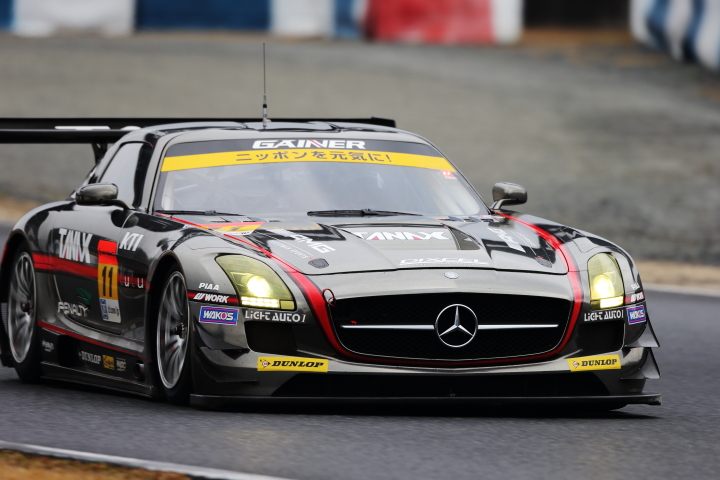 岡山ファン感謝デー公式テスト1回目: 平中克幸／ビヨン･ビルドハイム組（GAINER TANAX SLS）