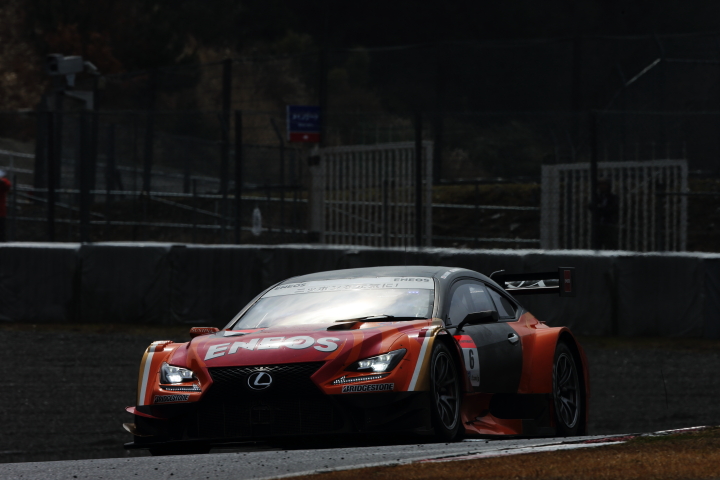 岡山ファン感謝デー公式テスト1回目: 大嶋和也／国本雄資組（ENEOS SUSTINA RC F）