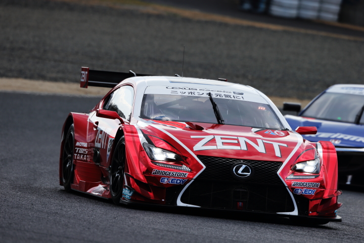 岡山ファン感謝デー公式テスト2回目: 立川祐路／石浦宏明組（ZENT CERUMO RC F）