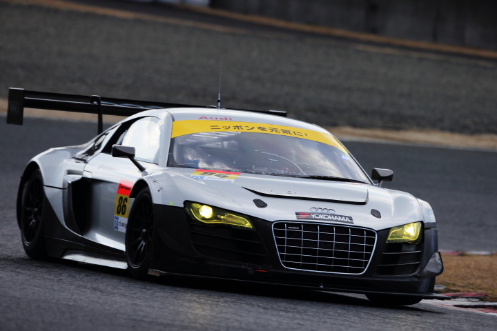 岡山ファン感謝デー公式テスト2回目: クリスチャン･マメロウ／細川慎弥組（Audi Team Racing Tech）