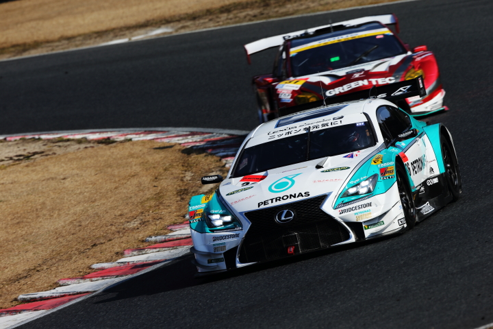 岡山ファン感謝デー公式テスト2回目: 伊藤大輔／ジェームス･ロシター組（PETRONAS TOM'S RC F）