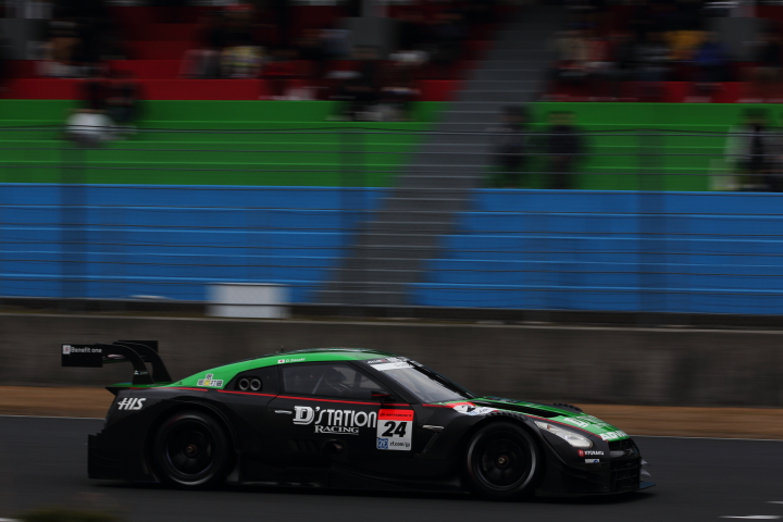 岡山ファン感謝デー公式テスト3回目: 佐々木大樹／ルーカス･オルドネス組（D'station ADVAN GT-R）