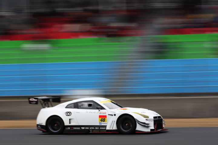 岡山ファン感謝デー公式テスト3回目: 高森博士／田中勝輝組（DIJON Racing GT-R）