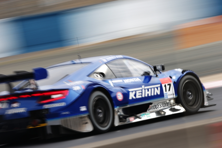 岡山ファン感謝デー公式テスト3回目: 塚越広大／武藤英紀組（KEIHIN NSX CONCEPT-GT）