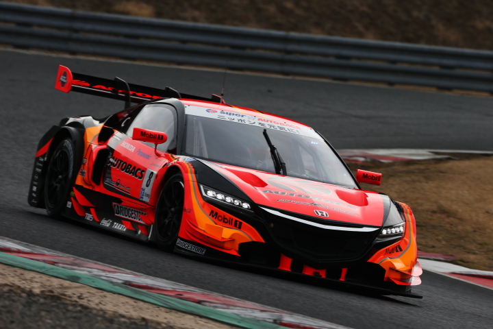 岡山ファン感謝デー公式テスト3回目: 松浦孝亮／野尻智紀組（ARTA NSX CONCEPT-GT）
