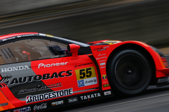 岡山ファン感謝デー公式テスト3回目: 高木真一／小林崇志組（ARTA CR-Z GT）