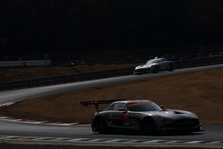 岡山ファン感謝デー公式テスト3回目: 植田正幸／鶴田和弥組（Rn-SPORTS GAINER SLS）