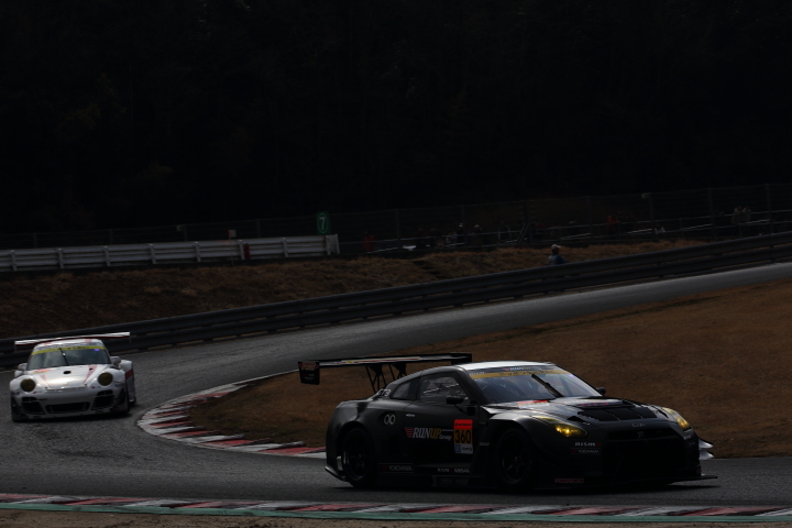 岡山ファン感謝デー公式テスト3回目: 田中篤／吉田広樹組（RUNUP Group＆DOES GT-R）