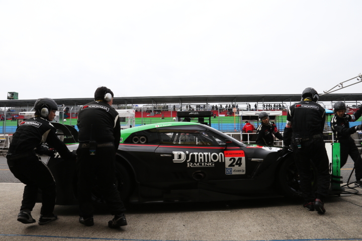 岡山ファン感謝デー公式テスト3回目: 佐々木大樹／ルーカス･オルドネス組（D'station ADVAN GT-R）