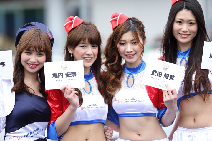 岡山ファン感謝デーオープンピット: 岡山サーキットクイーン