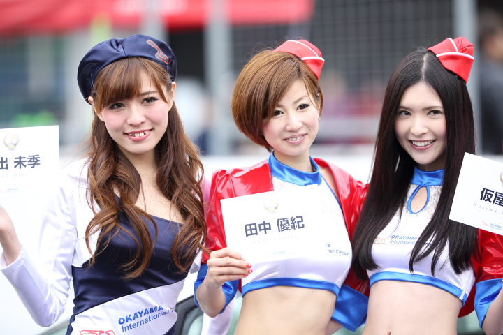 岡山ファン感謝デーオープンピット: 岡山サーキットクイーン