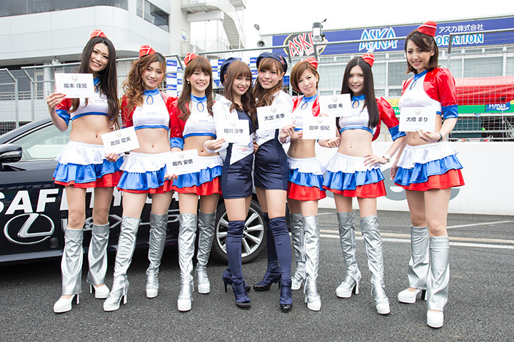 岡山ファン感謝デーオープンピット: 岡山サーキットクイーン