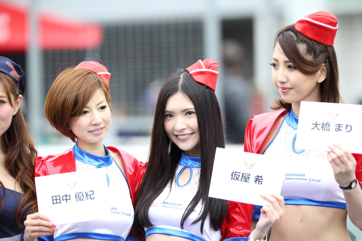 岡山ファン感謝デーオープンピット: 岡山サーキットクイーン