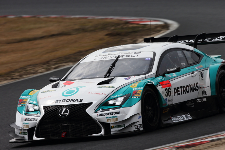岡山ファン感謝デー公式テスト4回目: 伊藤大輔／ジェームス･ロシター組（PETRONAS TOM'S RC F）