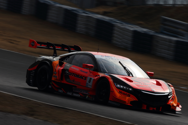 岡山ファン感謝デー公式テスト4回目: 松浦孝亮／野尻智紀組（ARTA NSX CONCEPT-GT）