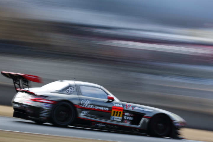 岡山ファン感謝デー公式テスト4回目: 植田正幸／鶴田和弥組（Rn-SPORTS GAINER SLS）