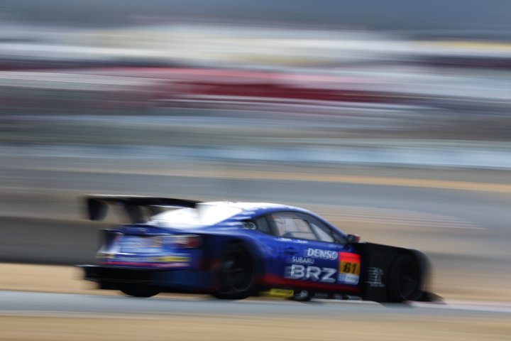 岡山ファン感謝デー公式テスト4回目: 井口卓人／山内英輝組（SUBARU BRZ R&D SPORT）